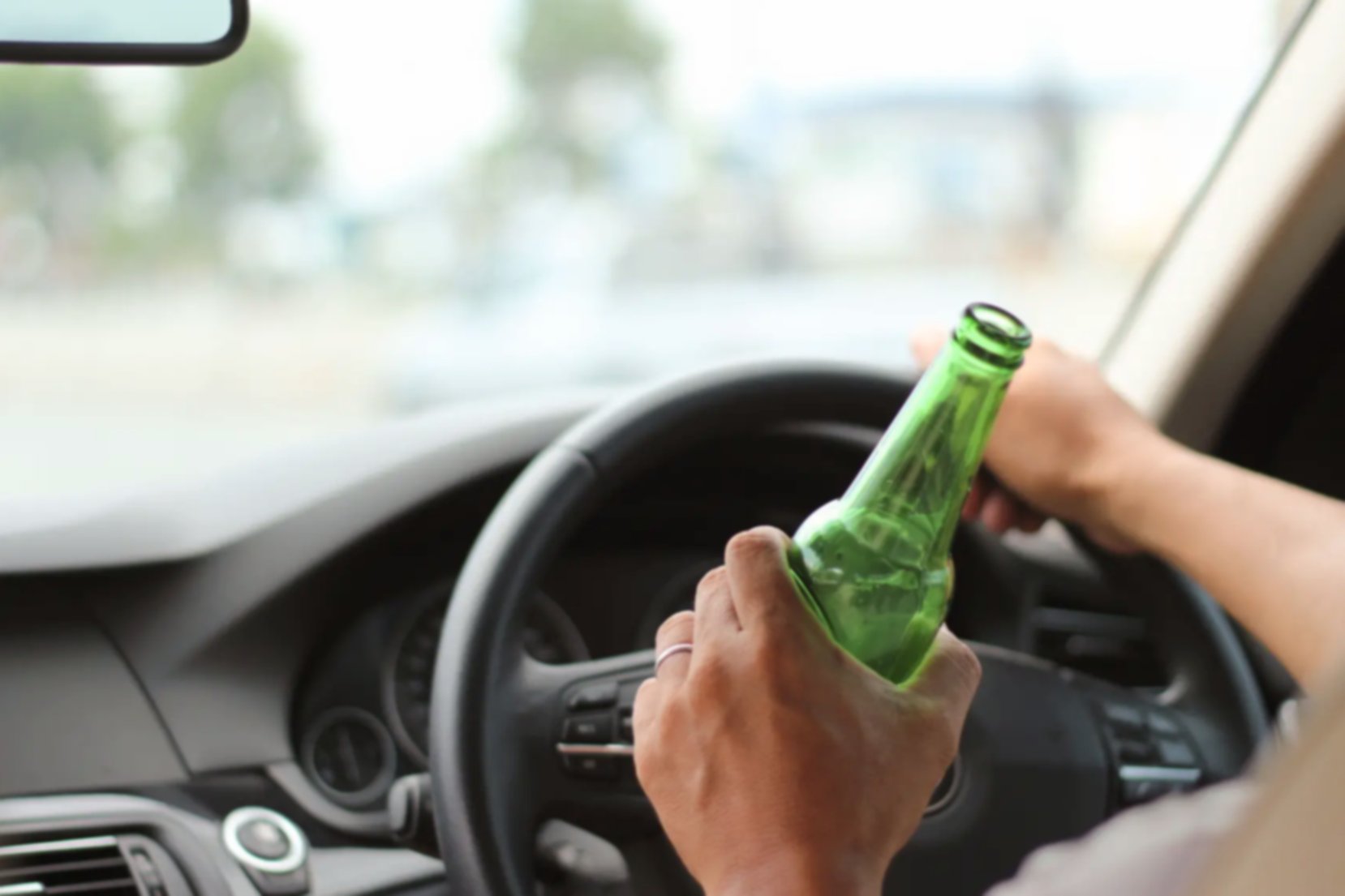 Driving while drinking alcohol