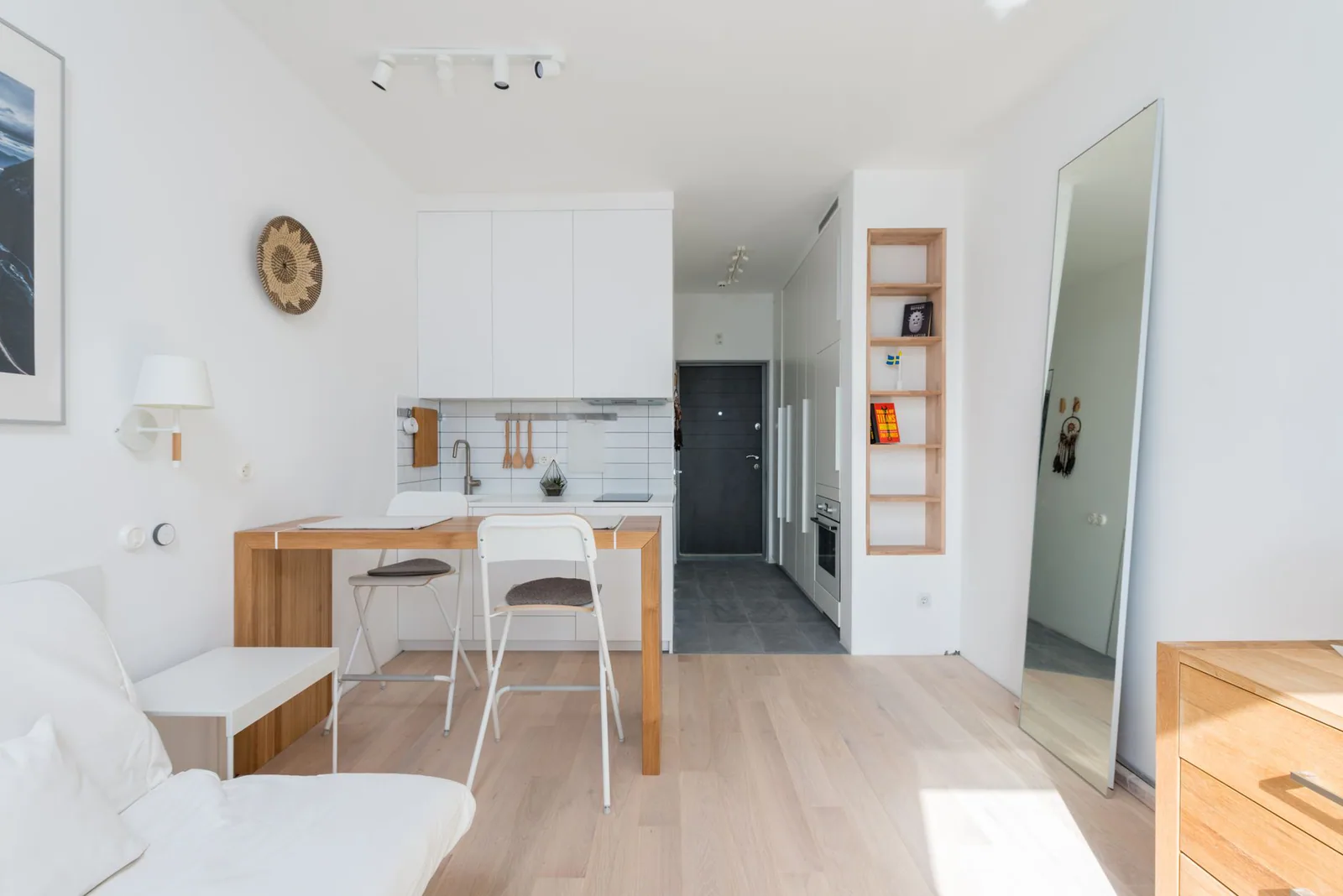 Interior de apartamento listo para alquiler en Países Bajos