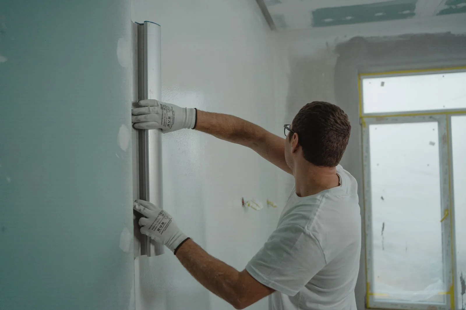 Obra de renovación en una casa de Países Bajos