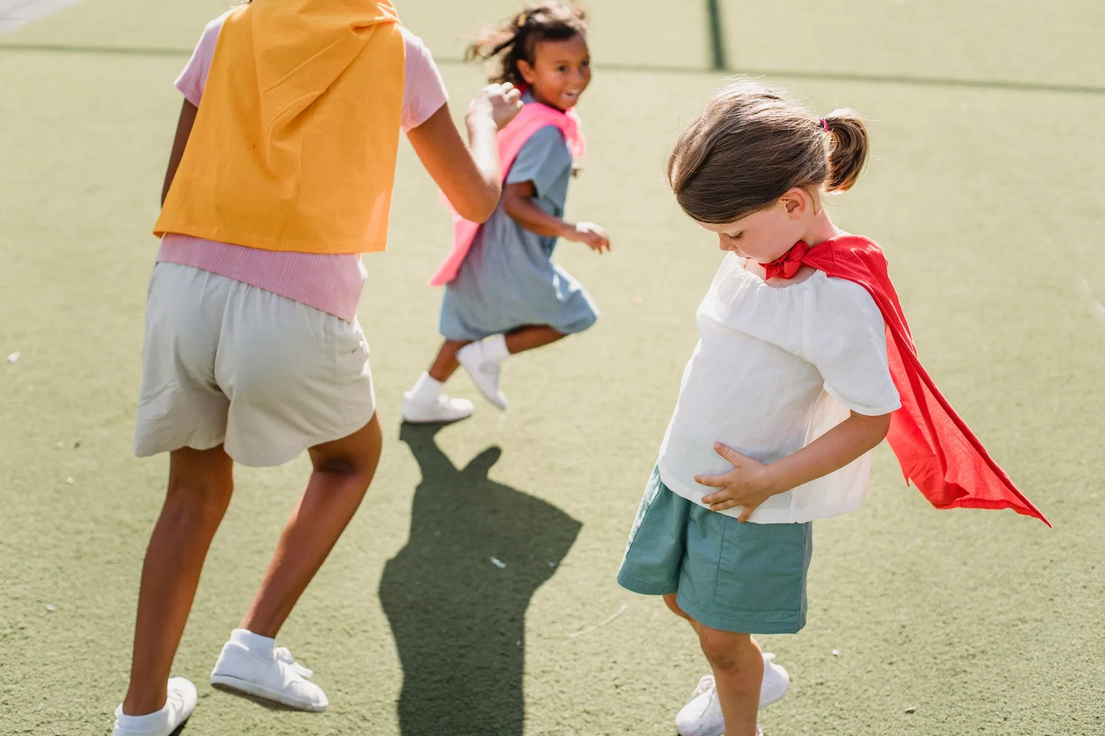 Actividades para niños en un parque de Berna Suiza